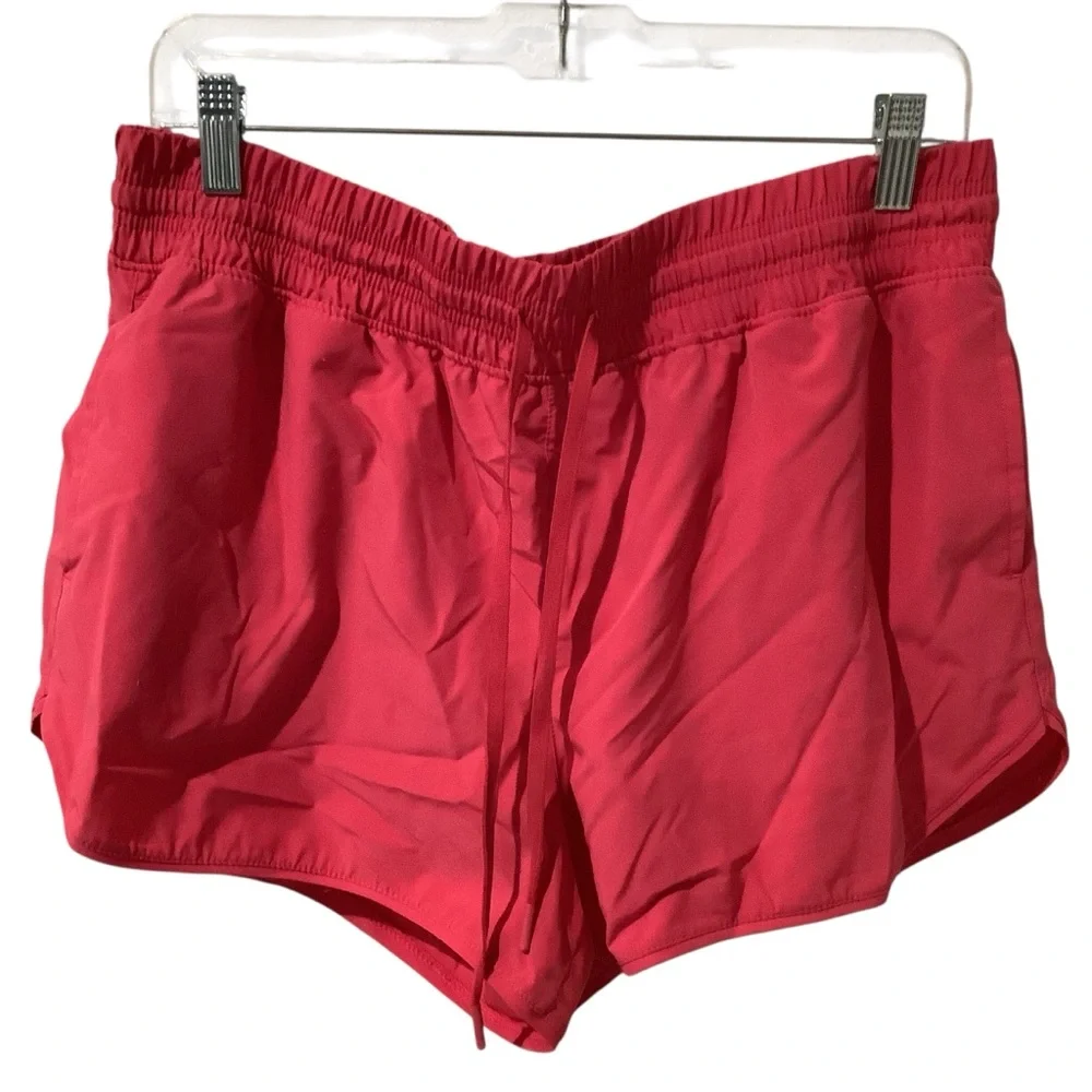 90 Degree By Reflex Women’s Vibrant Hot Pink Athletic Shorts Size XL